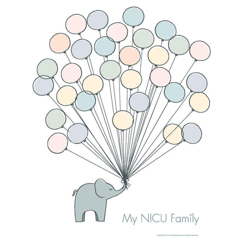 'My NICU Family' Poster