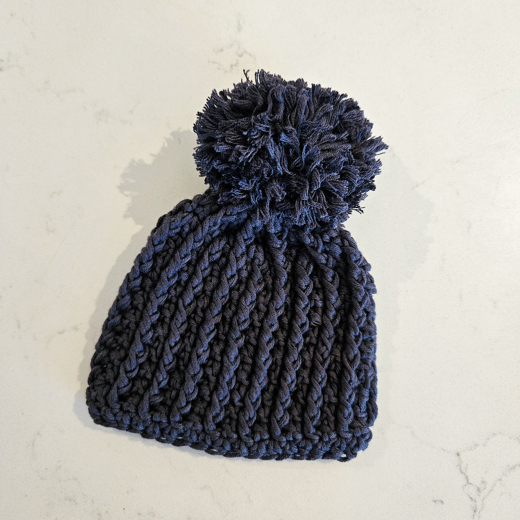 Premmie 'Pom Pom' Beanie (NEW) - Bamboo Cotton